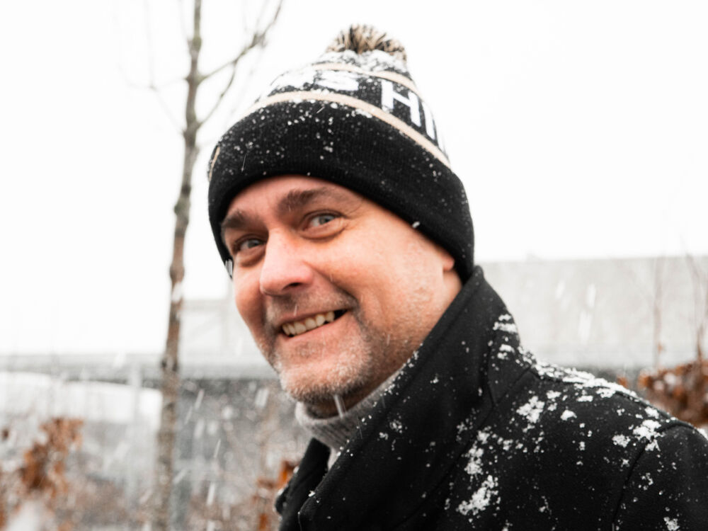 A durable branded beanie designed for long-term wear