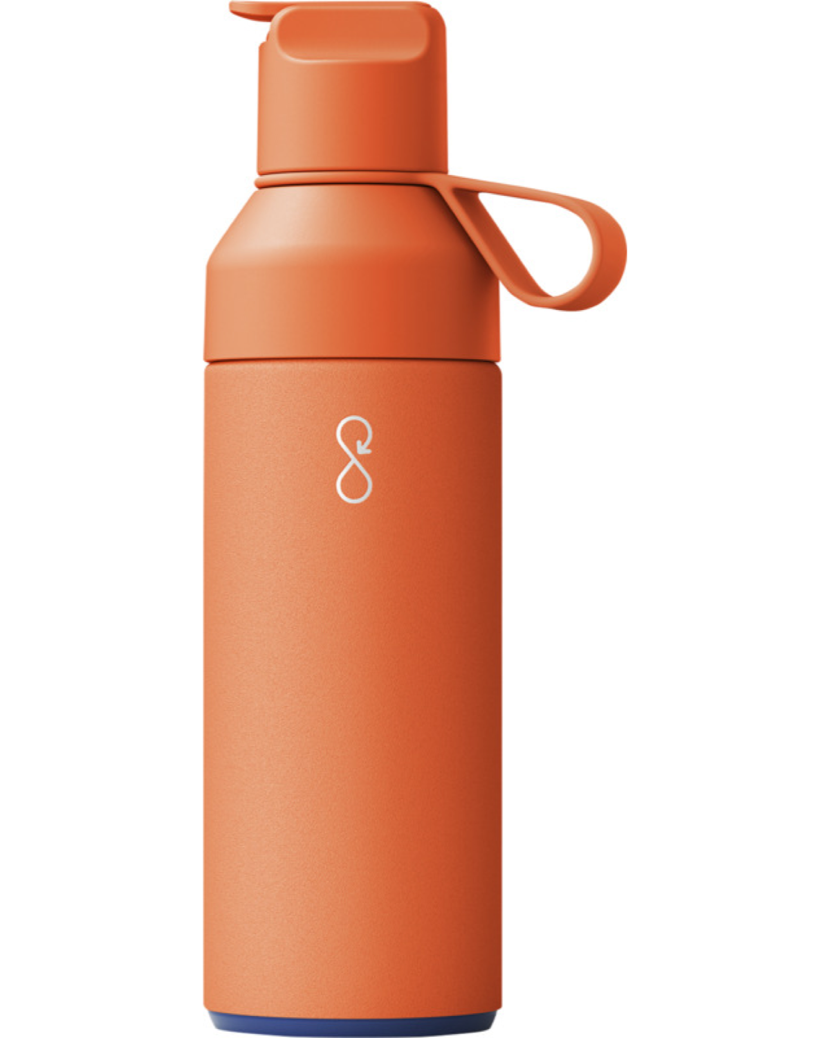 A recycled stainless steel insulated Ocean Bottle