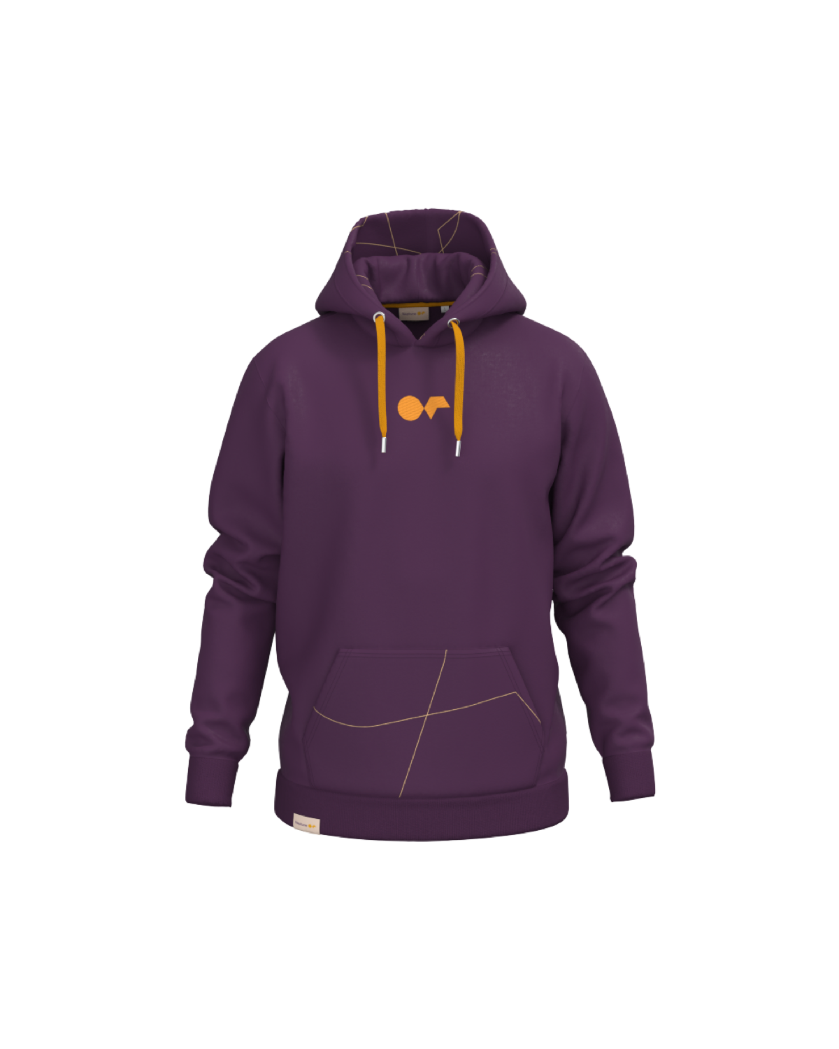 A premium 280gsm organic cotton custom hoodie, The Rex