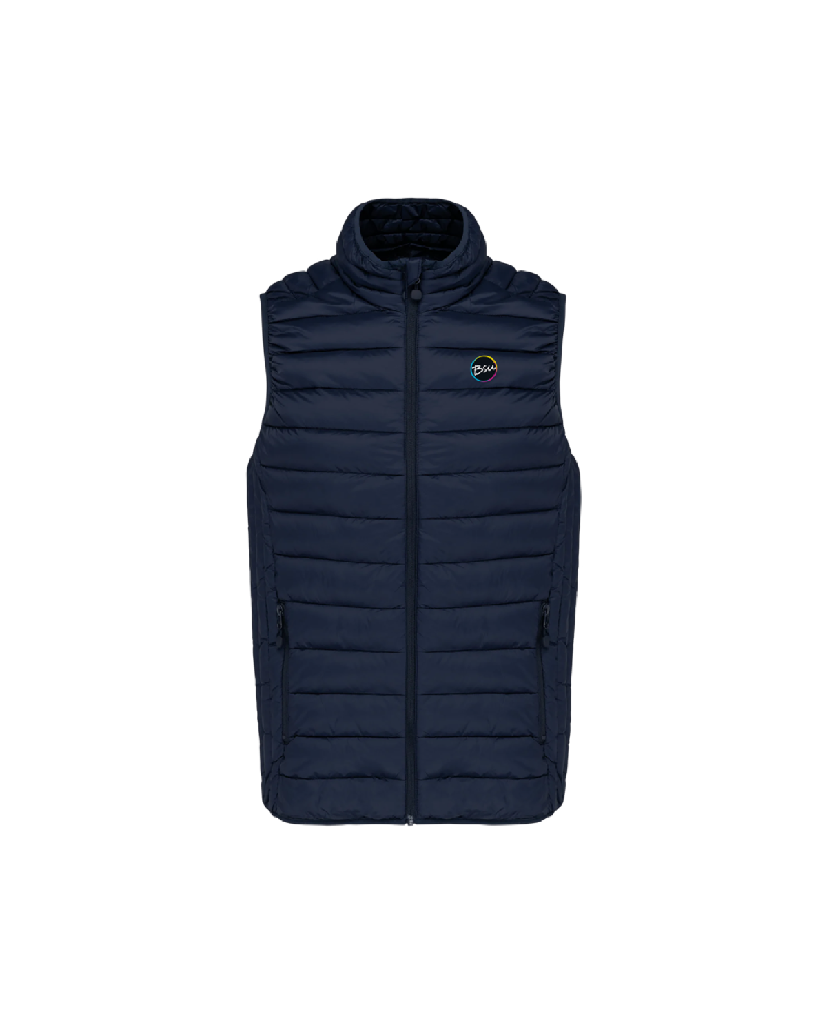 A lightweight packable bodywarmer, The Logan
