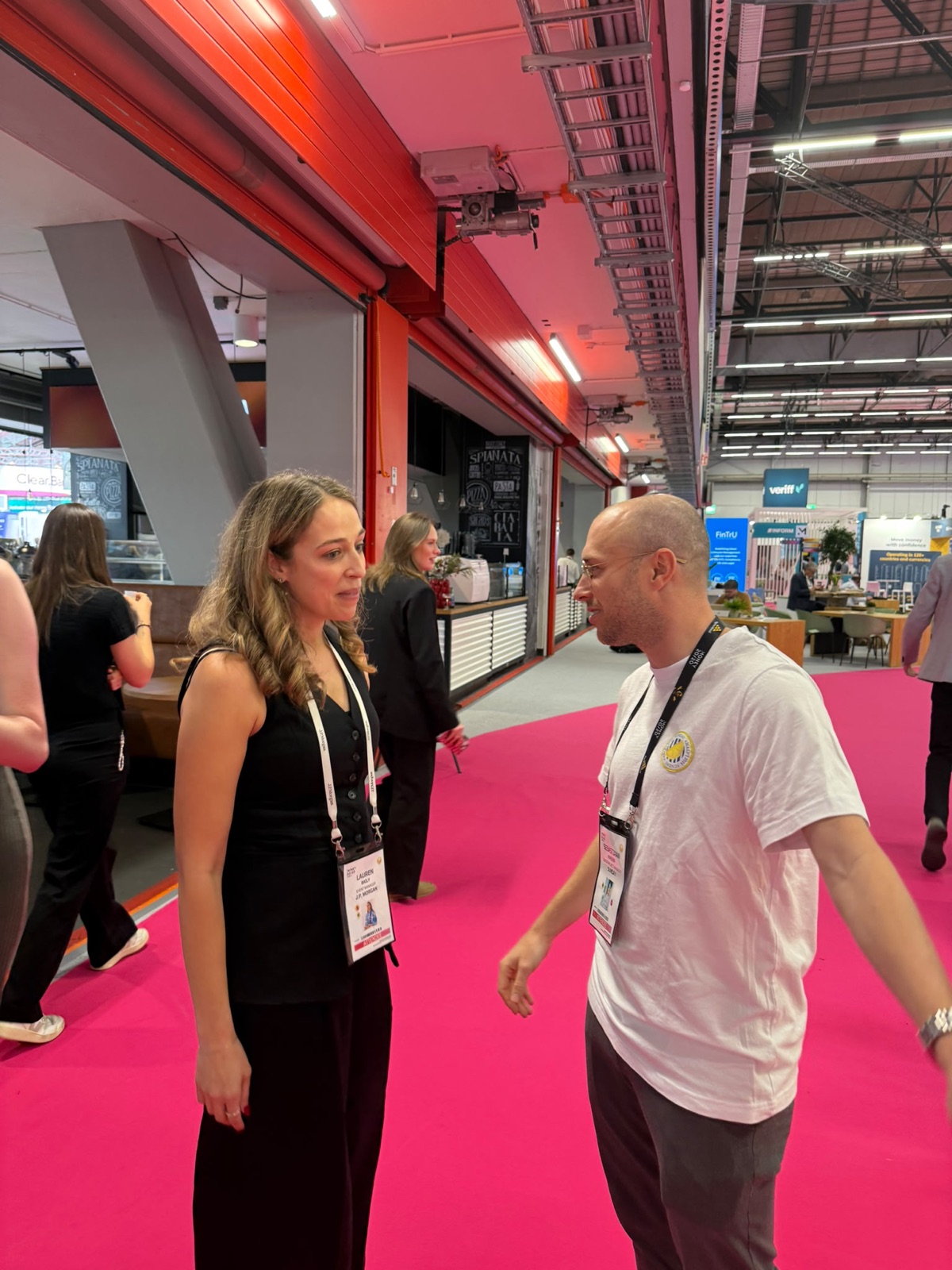 Moment du stand et de l'événement Money20/20