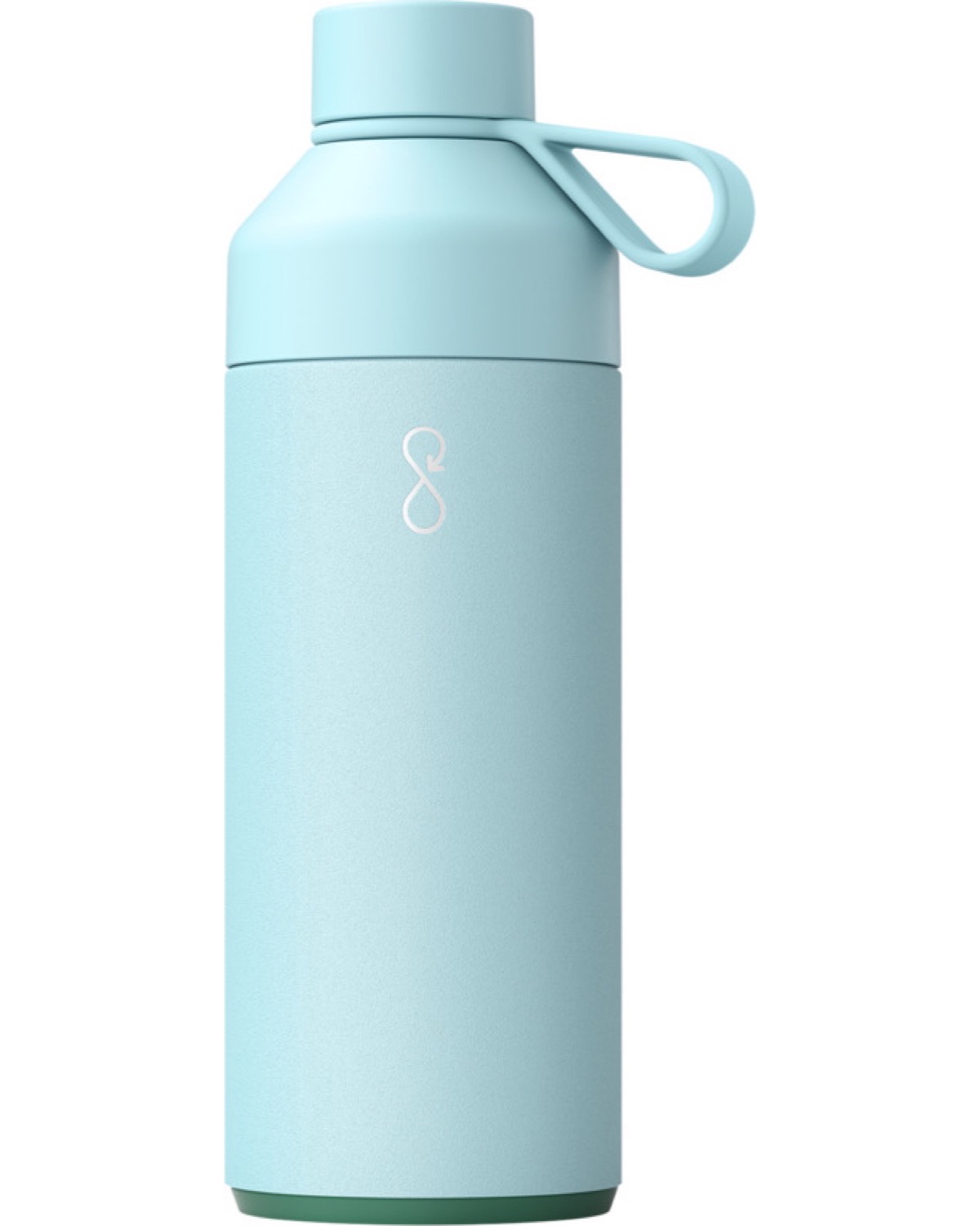 A large Ocean Bottle in recycled stainless steel