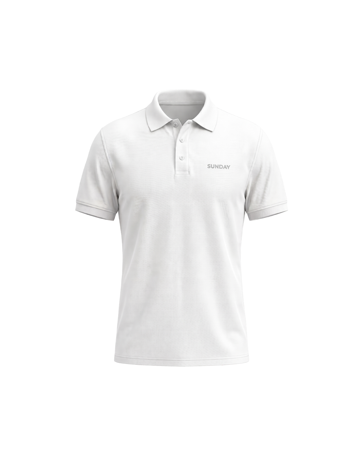 A 220gsm cotton piqué polo, The Apex