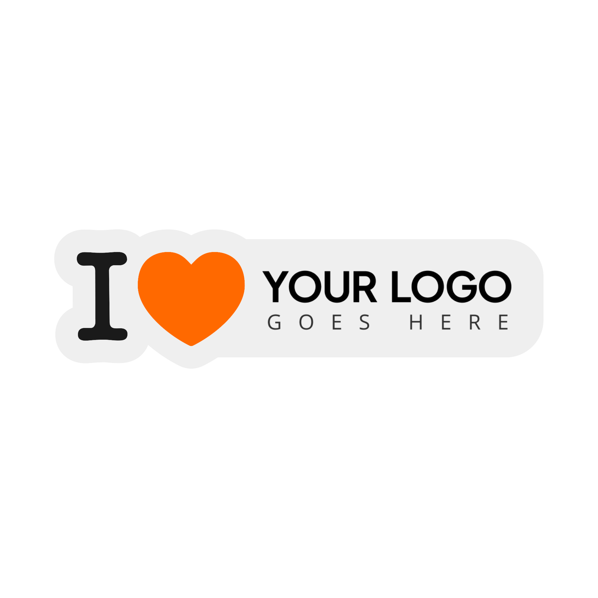 Custom shape stickers 1