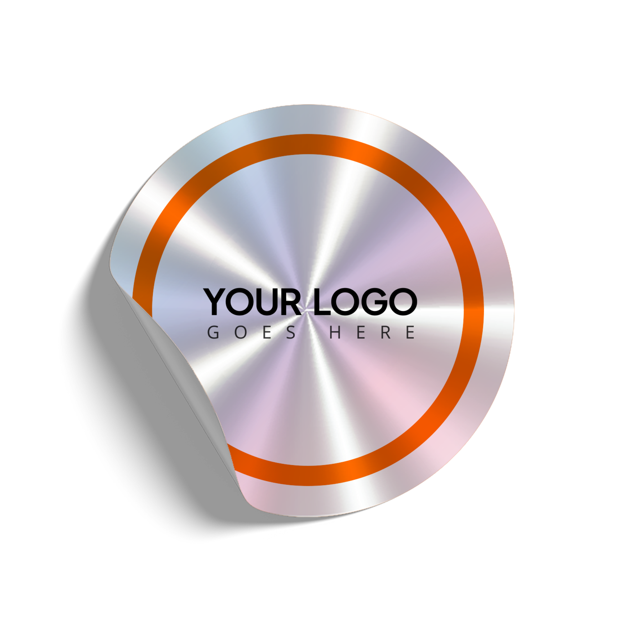 Hologram Round Stickers 1